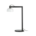 Table lamp steel E27 black ASNOIS