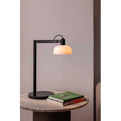 Table lamp steel E27 black ASNOIS