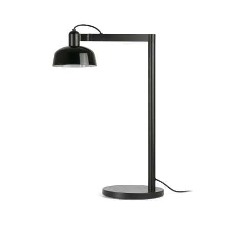 Table lamp made of black steel with E27 socket GREZES
