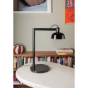 Table lamp made of black steel with E27 socket GREZES