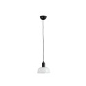 Ceiling lamp in black steel with E27 socket by HACHAN