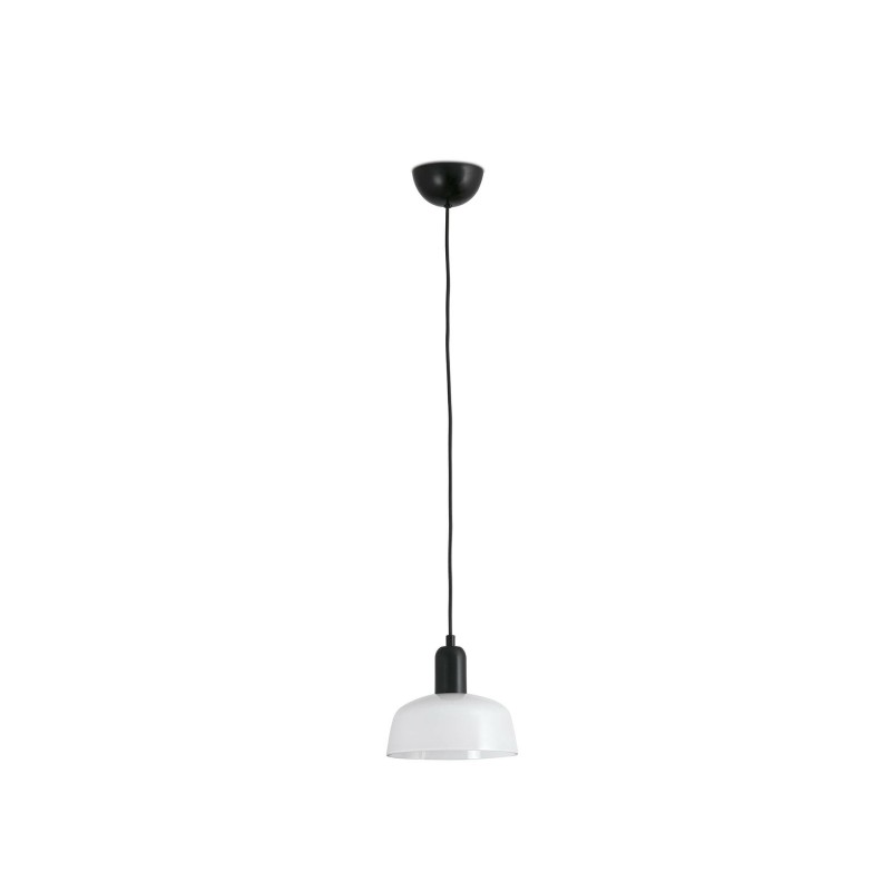 Ceiling lamp in black steel with E27 socket by HACHAN