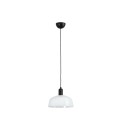 Ceiling lamp in black steel with E27 socket, CARNAS.