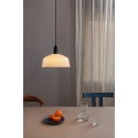 Ceiling lamp in black steel with E27 socket, CARNAS.