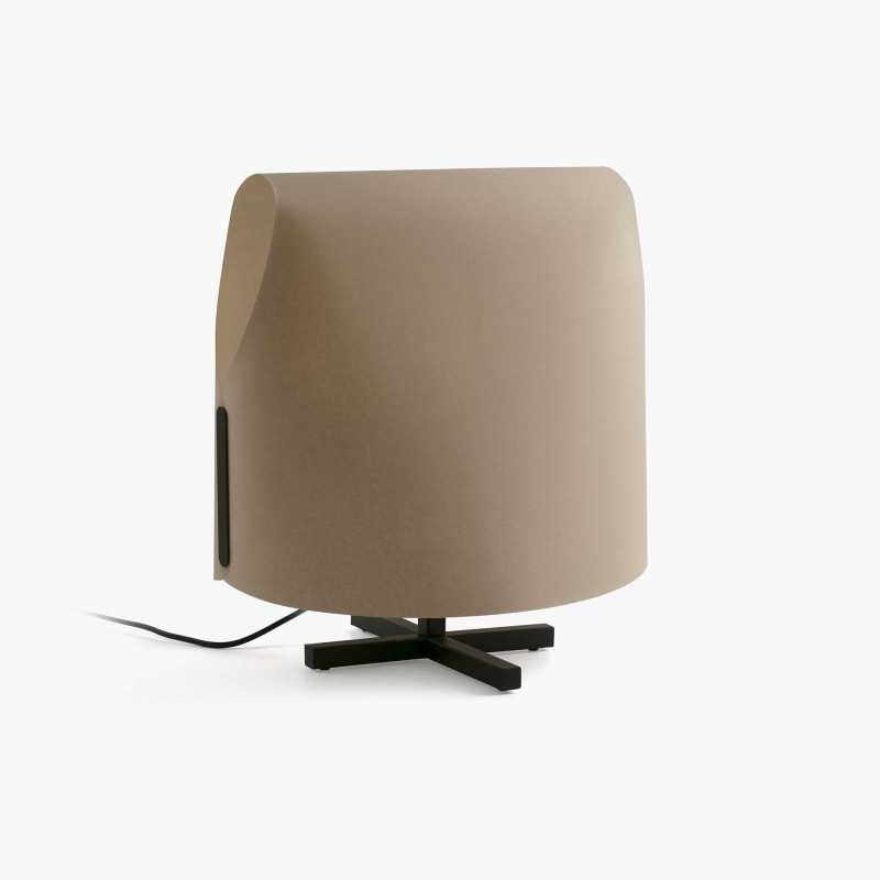 Table lamp steel E27 black VIANGES