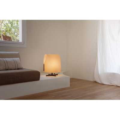 Table lamp steel E27 black VIANGES