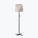 Floor lamp steel E27 black CASTEX