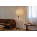 Floor lamp steel E27 black CASTEX