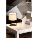 Table lamp steel E27 matte black VANLAY