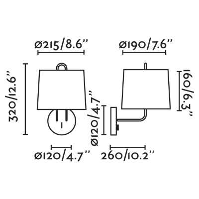 Wall lamp in shiny chrome-plated steel with E27 socket by RAPILLY.
