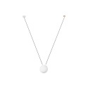 Ceiling lamp aluminum E27 matte white BONNES