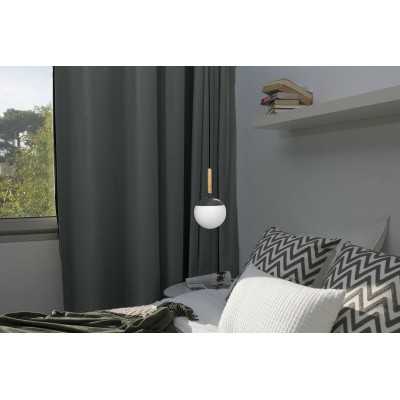 Ceiling lamp aluminum E27 gray TREINS