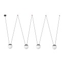 Ceiling lamp in aluminum E27 gray VAUGOIN