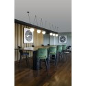 Ceiling lamp in aluminum E27 gray VAUGOIN