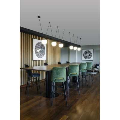 Ceiling lamp in aluminum E27 gray VAUGOIN