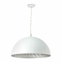 Fiberglass ceiling lamp E27 in matte white LAMBREY
