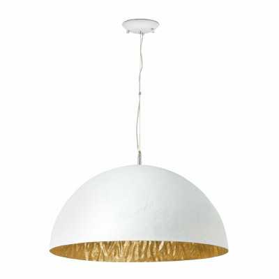 Fiberglass ceiling lamp E27 matte white TAVERA