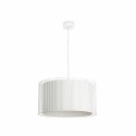 Ceiling lamp in matte white steel E27 BEAUJEU