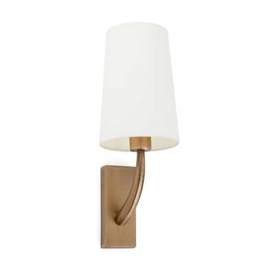 Wall lamp in antique gold steel E27 ROUVRES