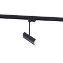 Ceiling lamp in matte black steel with GU10 socket, AMILLY
