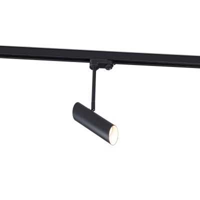 Ceiling lamp in matte black steel with GU10 socket, AMILLY