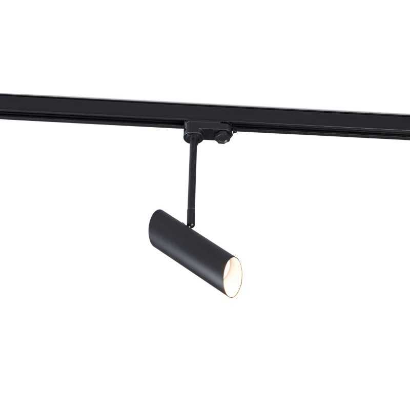 Ceiling lamp in matte black steel with GU10 socket, AMILLY