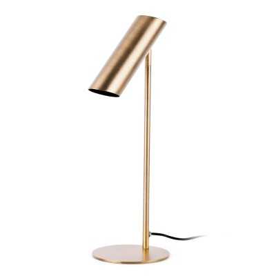 Table lamp made of brushed bronze steel with GU10 socket BAILLE
