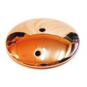 Base for shiny copper rounded foot 135mm diameter