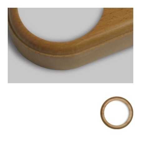 Individual light wood round modular frame