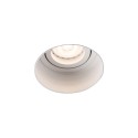 Ceiling lamp in matte white steel with GU10 bulb, BELVOIR.