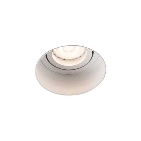 Ceiling lamp in matte white steel with GU10 bulb, BELVOIR.