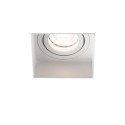 Ceiling lamp in matte white steel with GU10 socket TIERGUE