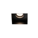 Ceiling lamp in matte black steel with GU10 socket ANILHAC