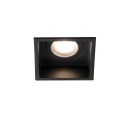 Ceiling lamp in matte black steel with GU10 socket POUZAC