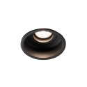 Ceiling lamp in matte black steel with GU10 socket, POISEUX.
