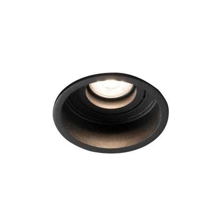 Ceiling lamp in matte black steel with GU10 socket, POISEUX.