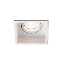 Ceiling lamp in matte white steel with GU10 socket VOIGNY