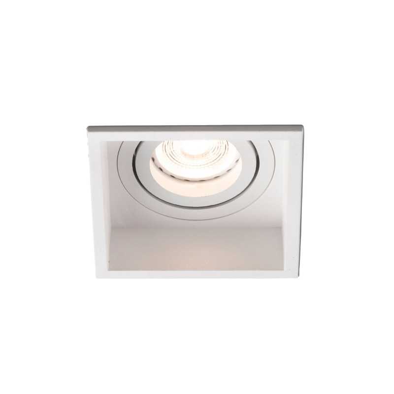 Ceiling lamp in matte white steel with GU10 socket VOIGNY
