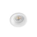 Ceiling lamp in matte white aluminum with GU10 socket LUMEAU
