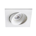 Ceiling lamp aluminum GU10 matte white RAYRET