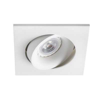 Ceiling lamp aluminum GU10 matte white RAYRET