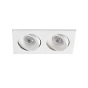 Ceiling lamp aluminum GU10 matte white LALANDE