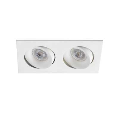 Ceiling lamp aluminum GU10 matte white LALANDE