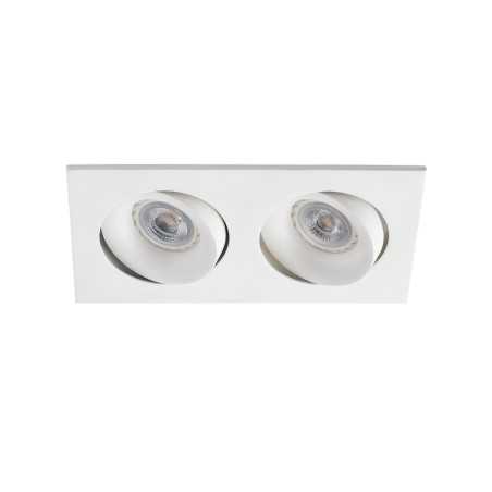 Ceiling lamp aluminum GU10 matte white LALANDE