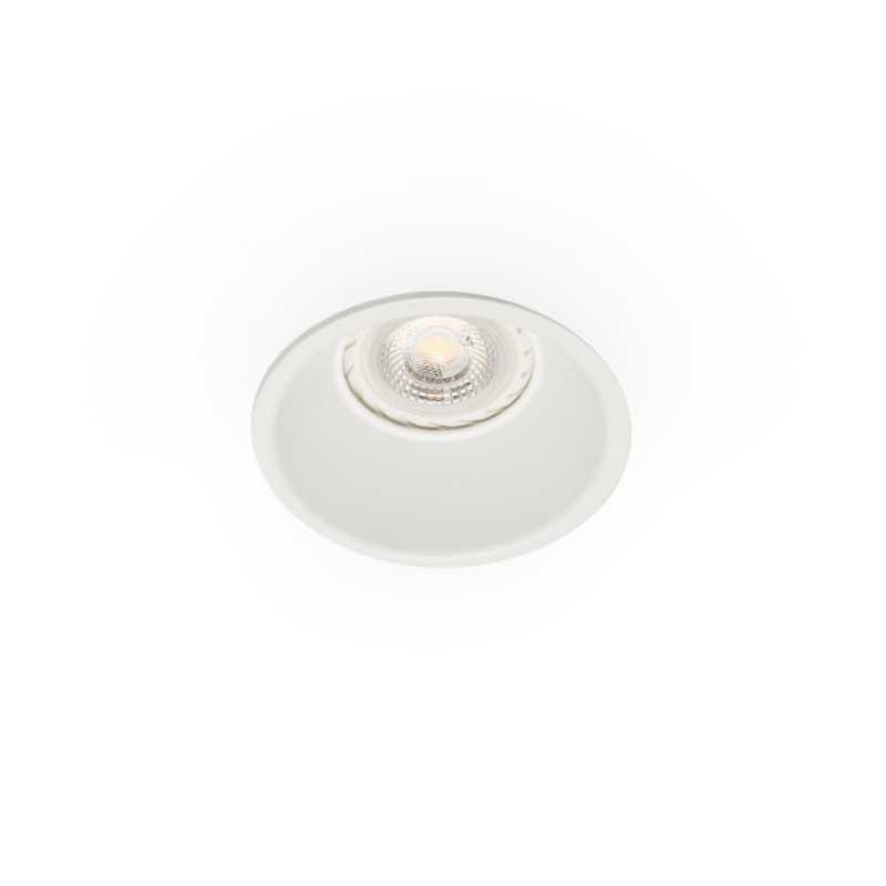 Aluminum GU10 matte white ceiling lamp by ESPINS