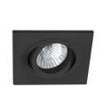 Ceiling lamp aluminum GU10 matte black LONGNES