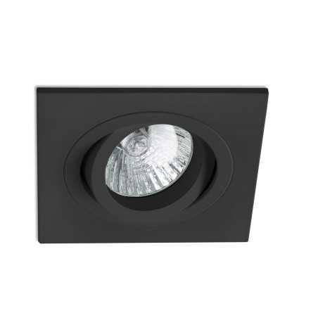 Ceiling lamp aluminum GU10 matte black LONGNES