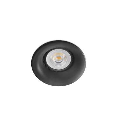 Ceiling lamp aluminum GU10 matte black ALISSAS