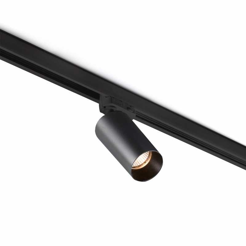Ceiling lamp in matte black aluminum with GU10 socket, CHEHERY brand.