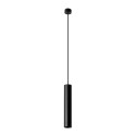 Ceiling lamp in matte black aluminum with GU10 socket, LUZINAY